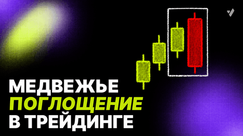 Паттерн медвежье поглощение в трейдинге