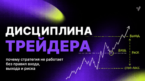 Дисциплина трейдера: почему стратегия не работает без правил входа, выхода и риска