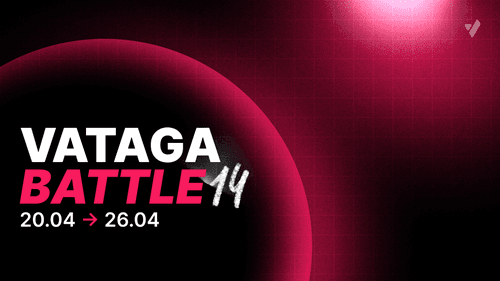 🏆 VATAGA BATTLE 14 tournament with a prize pool of up to 20,000 USDT
