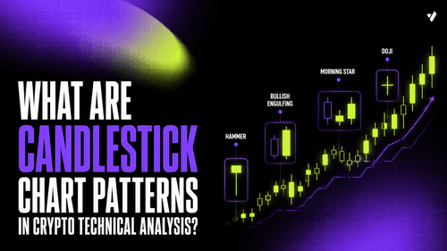 What are candlestick chart patterns in crypto technical analysis?